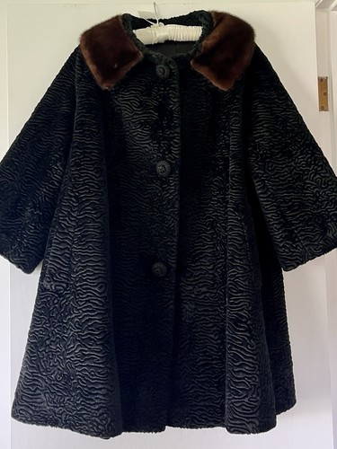 Cappotto vintage borre - vintage,
