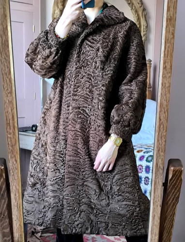 Eccellente cappotto agnello - cappotto, di
