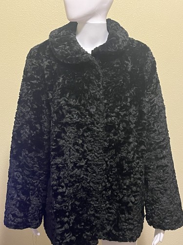 Giacca vintage nera finta